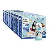 This Saves Lives Kids Chewy Granola Bars, S'mores Blast 40 Pack, Gluten Free Snack Bars, Healthy...