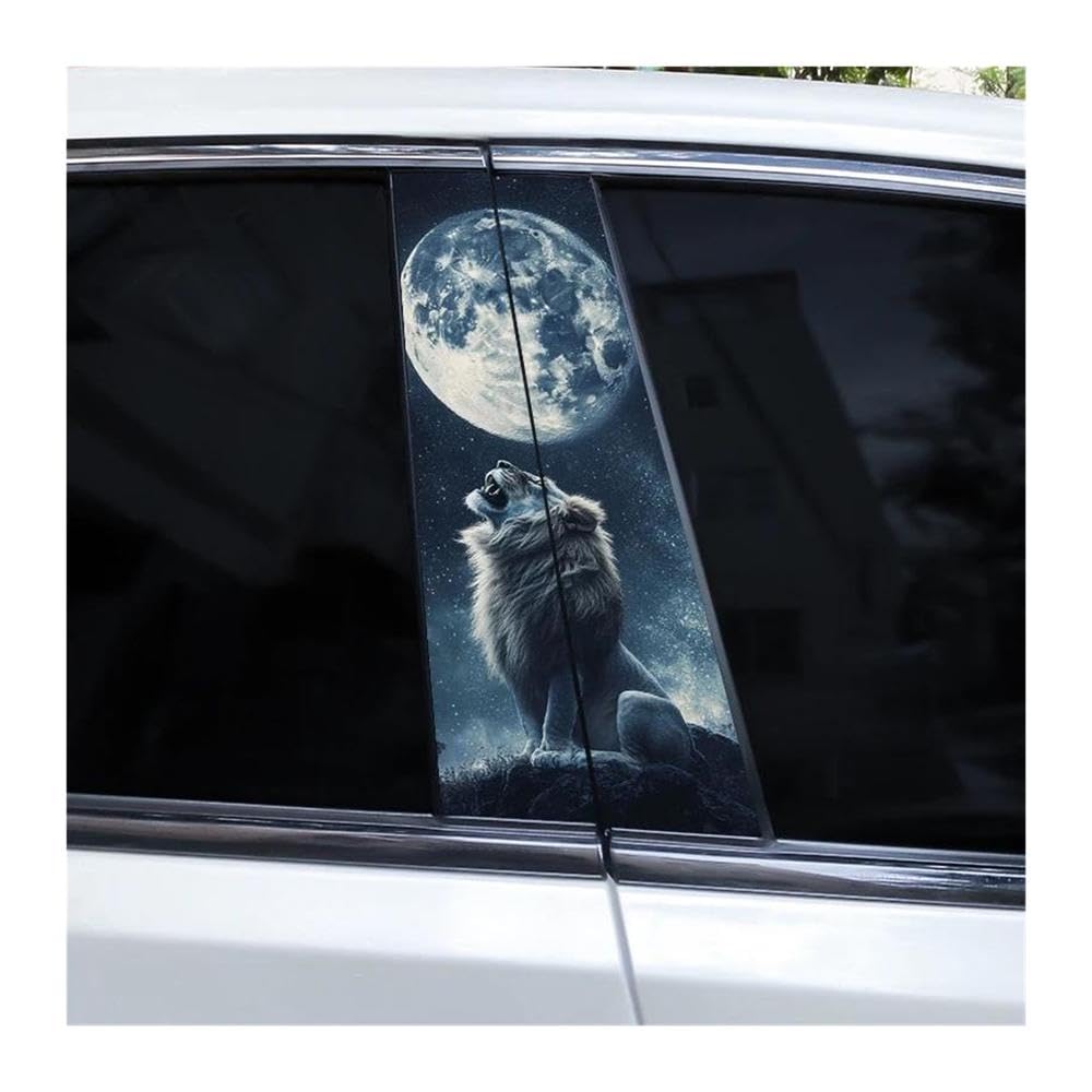 Film de protection pour pilier B Cangyue Lion Roar : autocollants étanches pour carrosserie auto