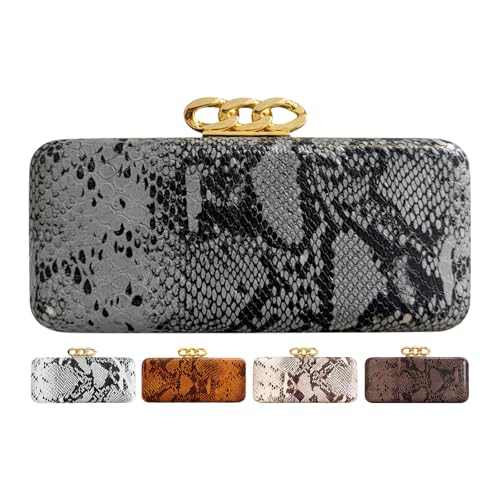 Pochette en cuir synthétique à chaîne détachable pour alléger votre quotidien avec élégance