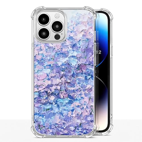 Coque iPhone 8 Plus bleu violet graffiti antichoc TPU transparent