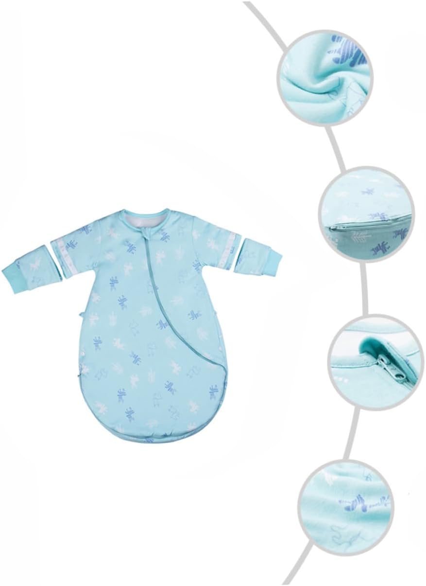 ベビースリーパー 寝冷えを防ぐ、着るお布団 – 10mois 公式オンラインショップ 冬款純綿スリーパー ベビー寝袋 新生児用袖取り外し可能 防寒保温 の寝返り防止 肌に優しい快適スワドル