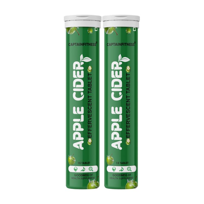Apple Cider Effervescent Tablets(#120) Refreshing Apple Cider Flavor Drink Tablets-image-38