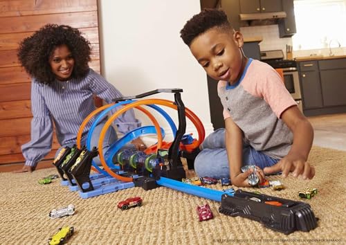 Miniatura 2 de Hot Wheels Corkscrew Crash Set de pista y coche