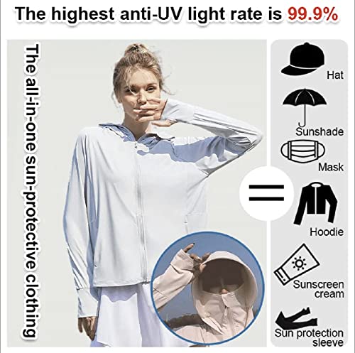 50 Times Sun Protection Lightweight Sun Protection Clothing for Men and Women Heroinet Sun Protection Jacket2
