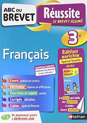 voir fiche du jeu ABC du Brevet Réussite Famille - Français 3e