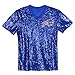 Outerstuff Girls Youth Josh Allen Royal Buffalo Bills Sequin V-Neck Fashion Jersey