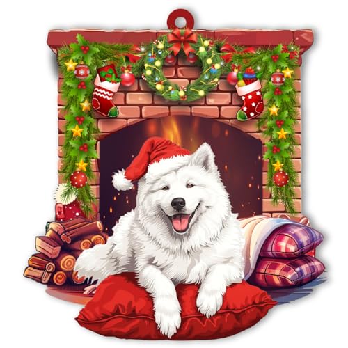 Samoyed Christmas Ornament