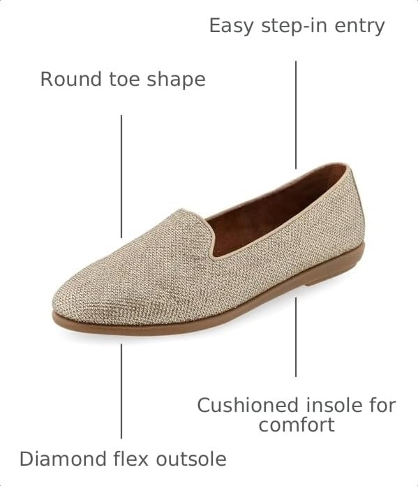 Image of Aerosoles Women's Betunia Slip-On Loafer with Memory Foam Footbed