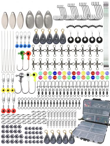 Kit de Pesca 246 Piezas con Caja Organizadora miniatura 3