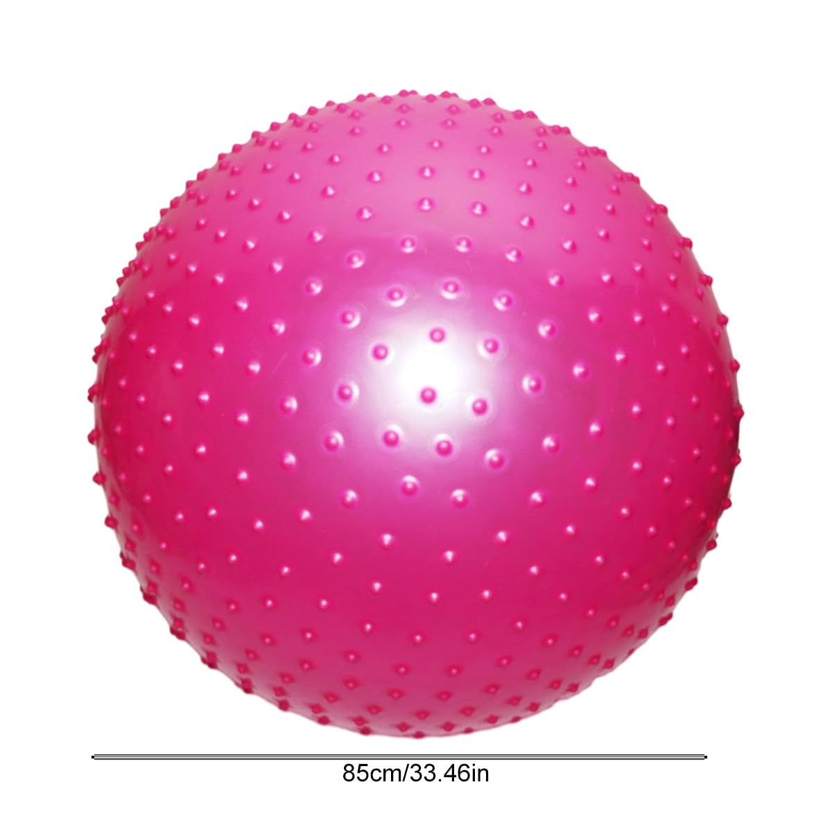 Amazon.co.jp: ビーチボール 大きい 85cm ヨガボール トゲトゲ 空気