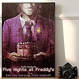 Celebrate FNAF poster - Gamer wall picture tribute to the Scott Cawthon - gaming room decor - geek decor - Birthday party nerd gifts