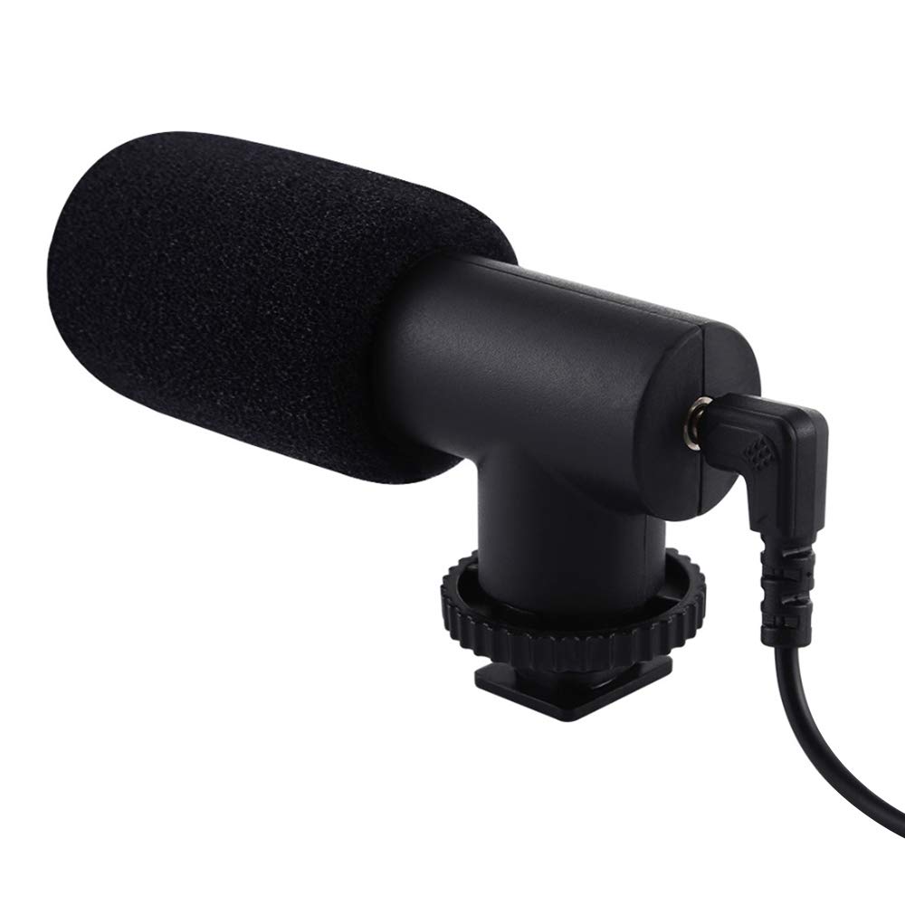 Andoer Microfono XLR Condensatore Stereo Unidirezionale Per Videocamera Sony Panasonic, Registrazione Audio Per Interviste E Video - 5