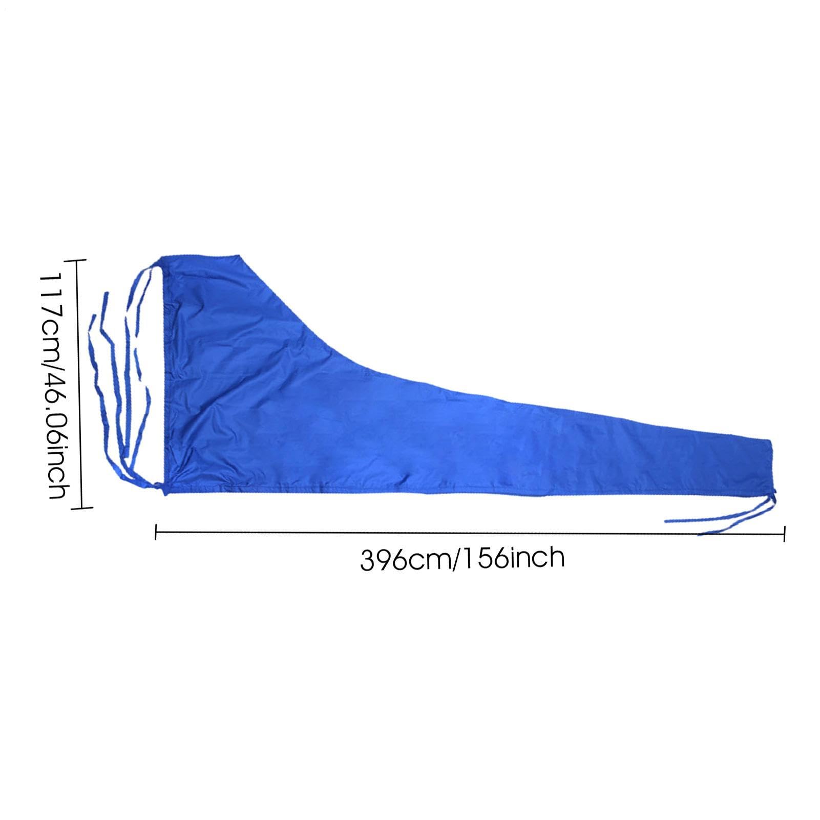 Cubierta De Vela - Cubierta Impermeable para Botavara De Vela Mayor Cubierta para Barco,Cubierta De Vela De Barco Gruesa 210D A Prueba De Polvo, Cubierta De Pluma De Barco De Vela Anti UV A Prueba De