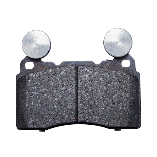 Image of Detroit Axle - Front Ceramic Brake Pads with Hardware Set Replacement for Chevrolet Camaro CT6 ELR - 4pc Set