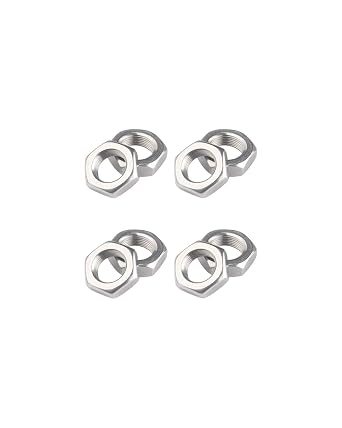3/8-24 Hex Nuts - IMScrews 304 Stainless Steel Hex Nuts - Corrosion-Resistant Fasteners for Diverse Projects Pack of 10
