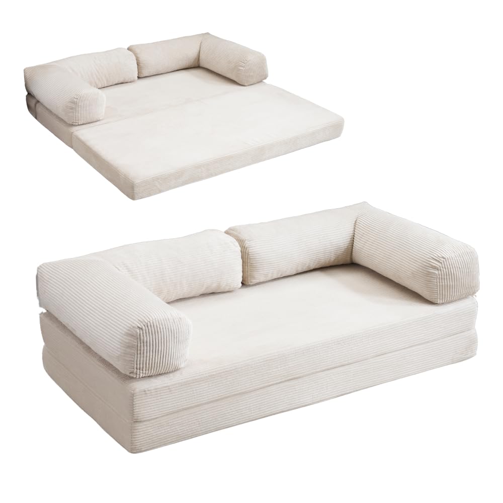 Amazon｜JvFun ソファーベッド フロアソファー ソファー 組立て不要