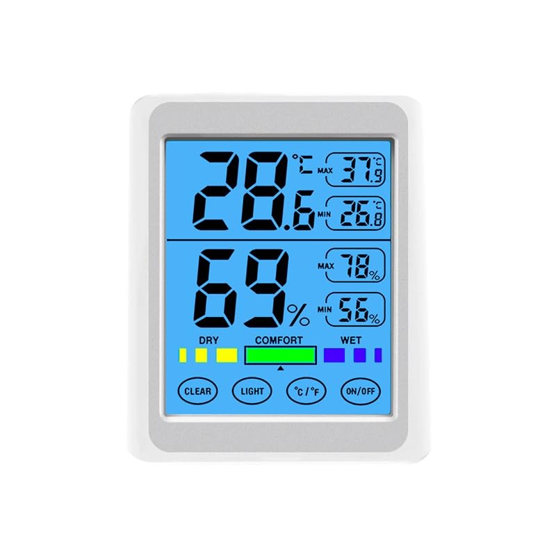Precision Household Indoor Luminous Temperature Humidity Meter