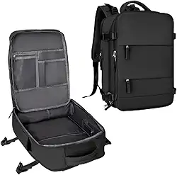 Mochila de Viagem Multifuncional, Impermeável, com Compartimentos Dedicados para Notebook, Calçados, Itens Molhados, Design Ergonômico, Alças Anatômicas