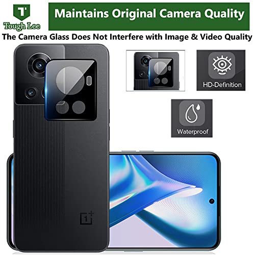 Tough Lee Back Camera Lens Protector Tempered Glass for Oneplus 10R 5G (Black) Pack of 1 3 51IGL 6wNlL