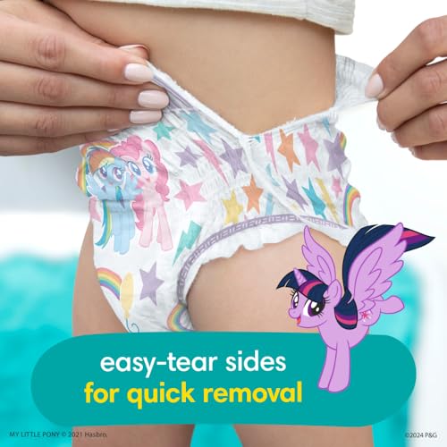 Image of Pampers Training Pants - Easy Ups Girls & Boys - Size 4T-5T, 18 Count, My Little Pony Potty Underwear (Packaging May Vary)