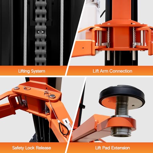 Albott 10000 lb 4HP 2 Post Lift