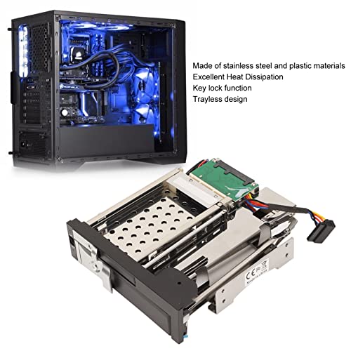 Caja interna Dual Bay SATA para discos 2.5in y 3.5in miniatura 5
