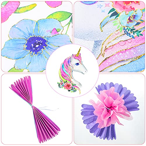 Unicorn Wall Decals For Girls Room Unicorn Wall Stickers Peel And Stick Watercolor Unicorn Wall Decals Unicorn Wall Art Decor For Girls Kids Bedroom Nursery Birthday Party Decoration (Cute Style) #TOP3