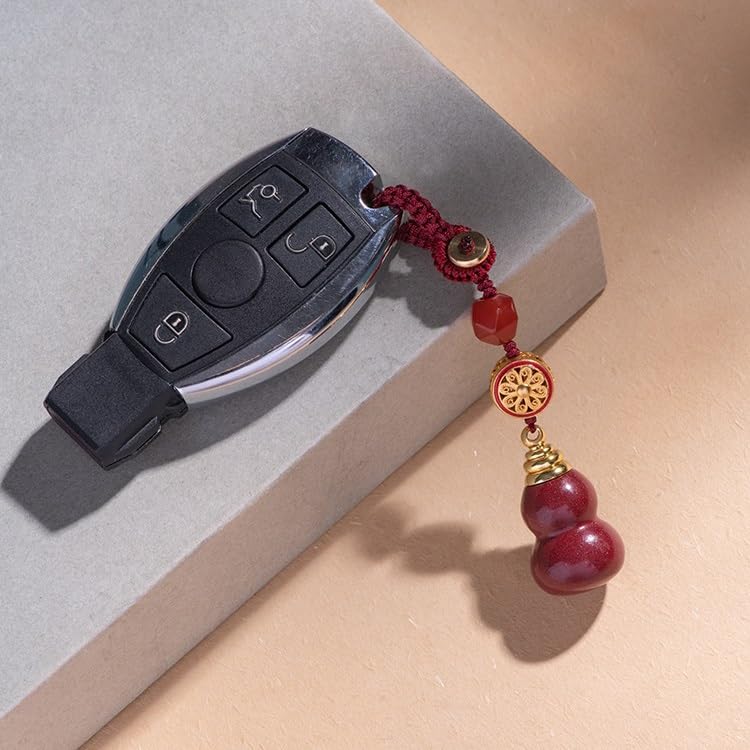 Porte-clés pendentif zodiaque, gourde sable violet doré