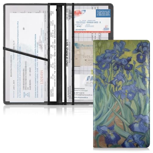 Organizador de Documentos Slim de Cuero miniatura 1