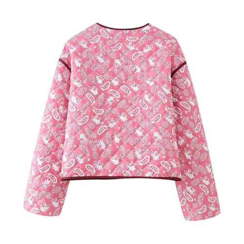 Manteau matelassé avec devant ouvert style petit pull polaire