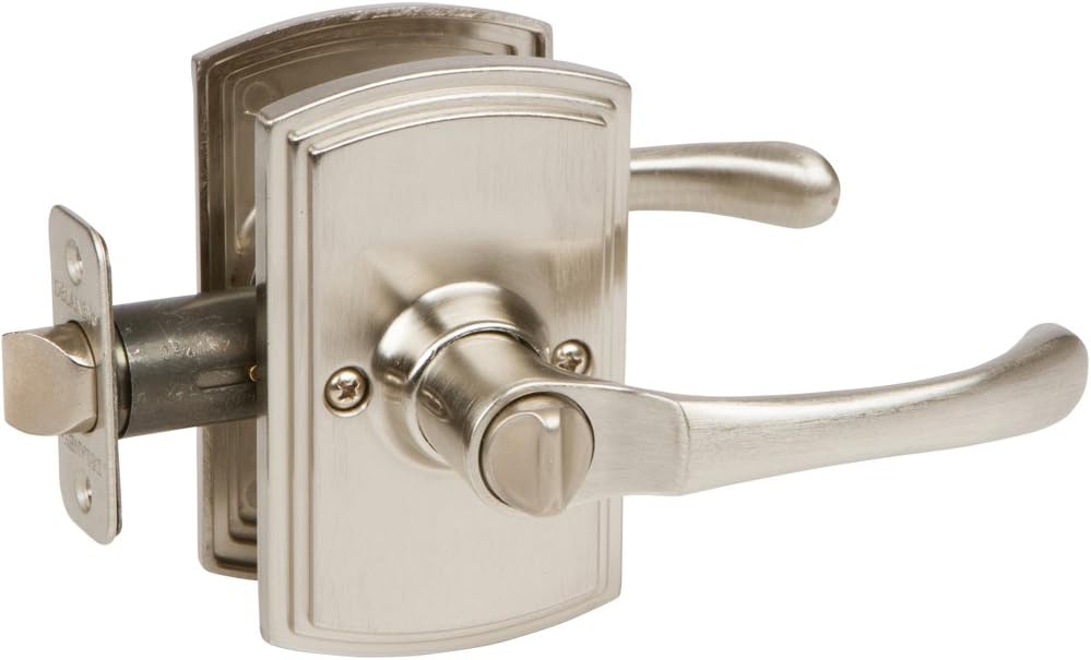 Delaney Hardware 502T-AR-US15-Privacy Artino Lever Privacy, Satin Nickel