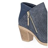  CHIKA10 TONIA12 Botin Tacon primavera campero Marino Mujer talla: 40