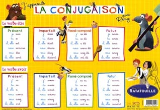 Download J'apprends la conjugaison avec Rémy : Set de table Ratatouille PDF