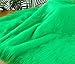 LPLND Qualität Kunstpelzstoff, Plüschstoff, langfloriges Kunstpelzmaterial Flauschiger Stoff für Kostümmode Teppiche Requisiten Kulissen Cosplay Stuhldekoration (Color:Grün)