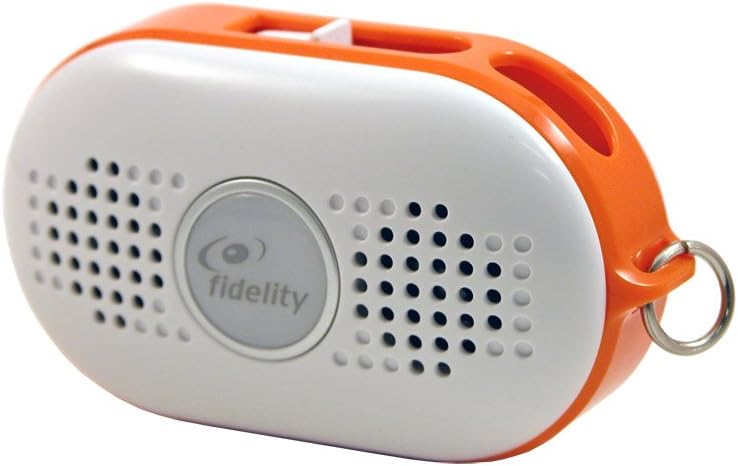 Fidelity Mist Plus Portable Speaker for all MP3 players-Orange