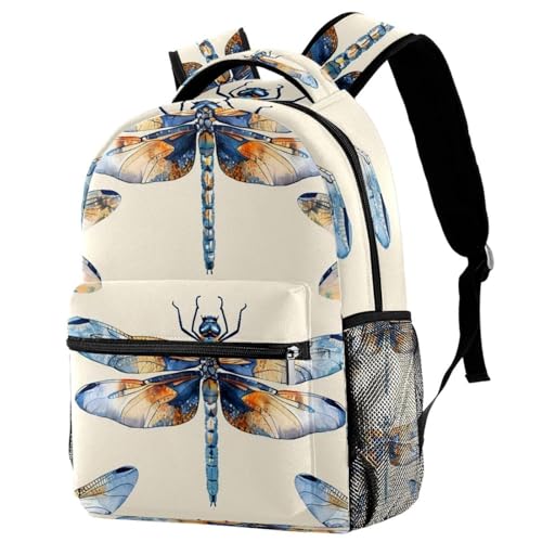 Sac à dos voyage libellule enfant multicolore pour filles et garçons