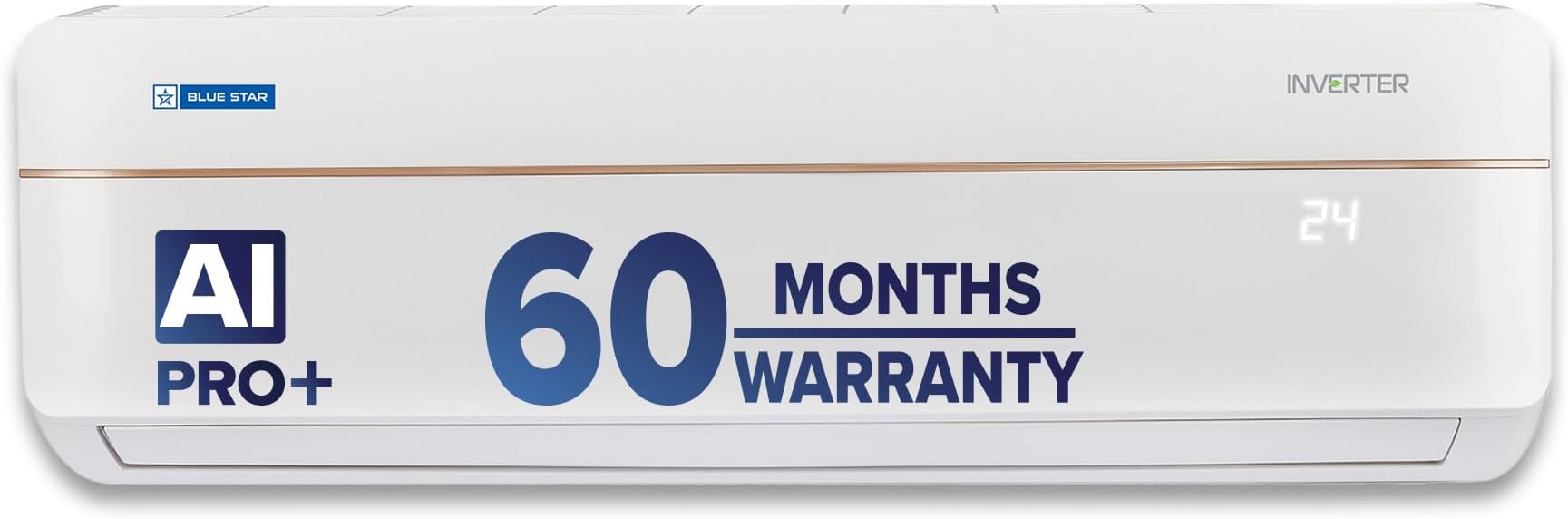 1 Ton 5 Star,Wi-Fi Smart Inverter Split AC (Copper,Convertible 5 in 1 Cooling, DigiQ Hepta Sensor, Blue Fins, Self Diagnosis, IE512VNURS, White)