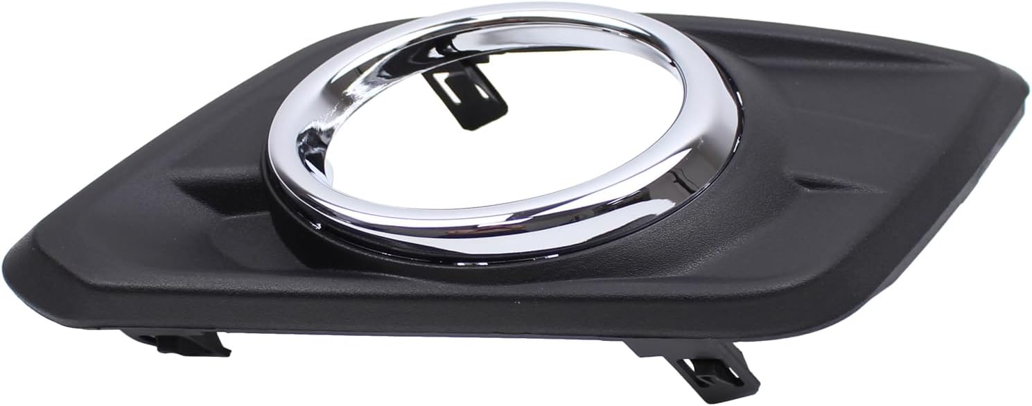 ApplianPar 2Pcs Front Driver and Passenger Side Fog Light Bezel Cover for Rogue 2014 2015 2016