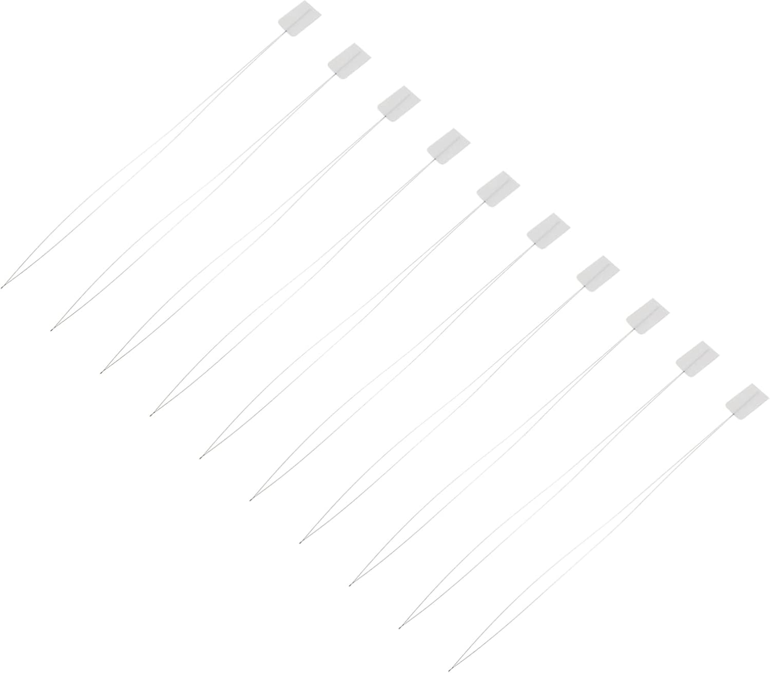 Angoily 10pcs Beading Needles Embroidery Tools for Crafting Jewelry Making Ultra-Thin Design for Easy Threading Beads