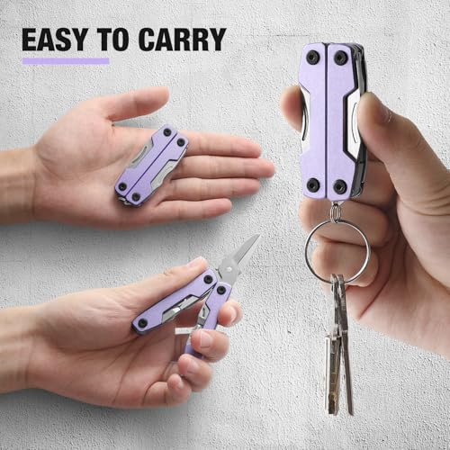 11-in-1 Mini EDC Multitool with Scissors