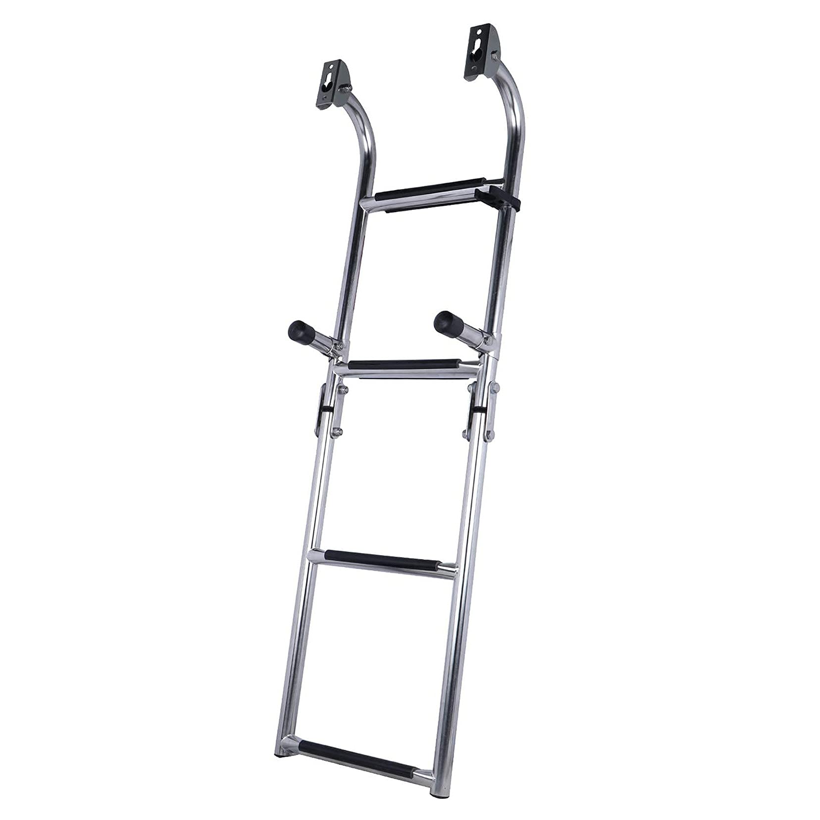 Échelle marine 4 marches en inox 316 premium pour yacht de luxe