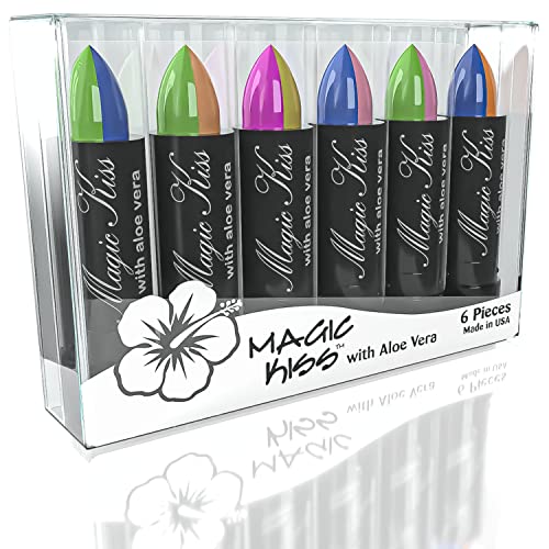 Magic Kiss Color Changing Lipstick Set