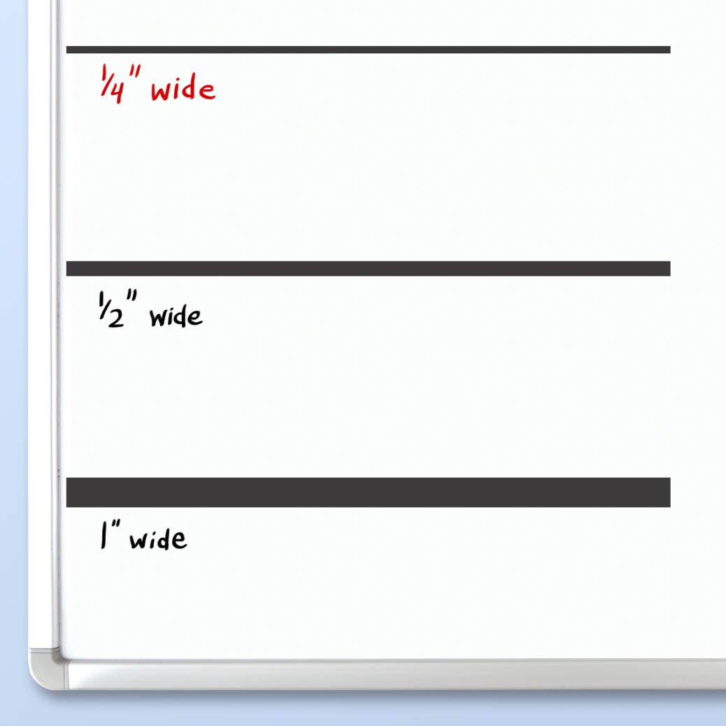 Cinta Magnética Para Pizarra Blanca Zeroupshop | Rollo De 8 M X 6 Mm, PVC Negro, Para Crear Rejillas Y Divisiones
