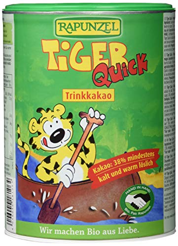 Rapunzel Tiger Quick HIH Instant-Trinkschokolade, 1er Pack (1 x 400 g) - Bio