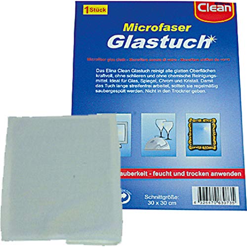 Preisvergleich Produktbild Clean 63073 Haushaltshelfer Microfasertuch Glas