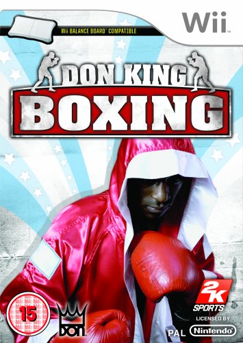 Don King Boxing pour Wii version import anglais jeu de boxe vintage