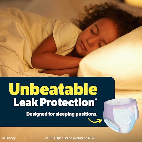 Image of Goodnites Girls' Bedwetting Underwear, Size S /M (43-68 lbs), 99 Ct (3 Packs of 33), Packaging May Vary