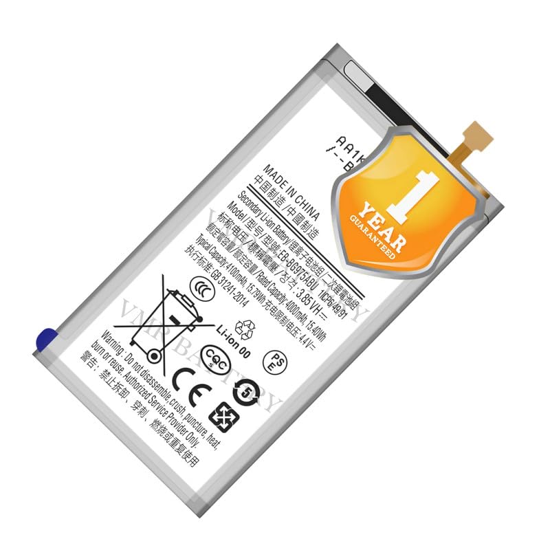 Image of Original EB-BG975ABU Battery Compatible for Samsung Galaxy S10 Plus (S10+) (SM-G9750, SM-G975F, SM-G975U, SM-G975W) - (4100mAh) - 1 Year Warranty K7