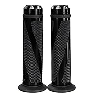 Accélérateur Aluminium Moto Poignée Gaz Accélérateur Moto Aluminium - Rouge Anodisé Universel 22mm Bequille Atelier Moto