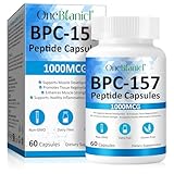 PEFAMNE BPC 157Capsules,1000 Mcg for Men & Women, 60 Capsules, Non-GMO, Gluten-Free